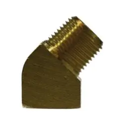 06124-08 - 1/2-In Female Nptf X 1/2-In Male Nptf Brass 45-Degree Street Elbow Fitting 1