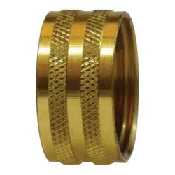 07039-12 - Brass Hex Pipe Nut, 3/4 In Npsm Connection For Garden Hoses 1