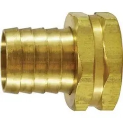 07040-0812 - 1/2-In Barbed To 3/4-In Fnpsm Brass Adapter, Max Pressure 75 Psi 1