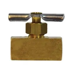 09134-04P - 1/4 In Needle Valve With W-Stamped Handle 1