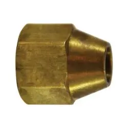 10024 - 1/2 X 3/8 In Brass Hex Reducing Short Rod Nut For Sae Connections 1