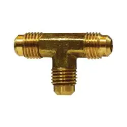 10165 - 7/8 In X 7/8 In X 7/8 In Forged Brass Union Tee With Male Flare Connections 1