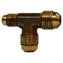 10178 - 1/2-In X 3/8-In X 3/8-In Male Flared Brass Reducing Tee 1