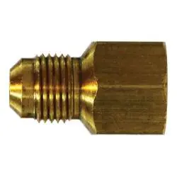 10242 - Brass Adapter 1/2-In Male Flared X 3/4-In Fnptf For Plumbing Applications 1