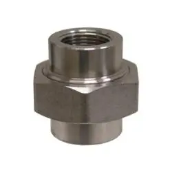 103605 - 1 In Fpt X 1 In Fpt 304L Stainless Steel Union Fitting, 3000 Lb Pressure Class 1