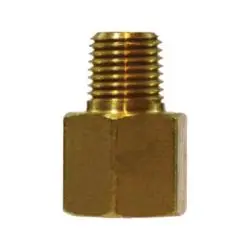 10442 - 3/8-In Female Flare X 1/4-In Male Nptf Brass Sae 45-Degree Flare Adapter 1