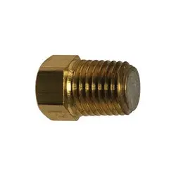 10601 - 1/8 In Brass 168-Degree Fusible Pipe Plug For Efficient Sealing 1