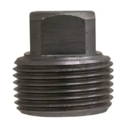 107672 - 3/8 In Mpt Square Head Plug Fitting, Forged Steel Construction 1