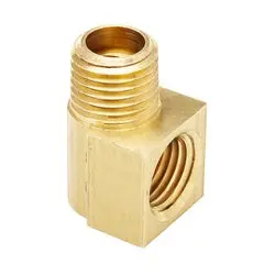 116-4 - 90-Degree Brass Street Elbow - 1/4-In Female Nptf X 1/4-In Male Nptf 1