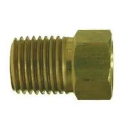 12039 - Brass Straight Adapter 5/8 In Flare To 1/2 In Fnptf Connection 1
