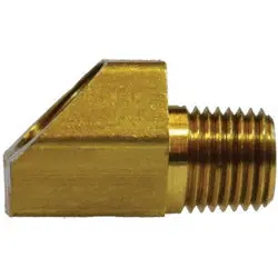 12072 - 45-Degree Brass Elbow Fitting 3/16-In Female Flared X 1/8-In Mnptf 1