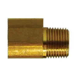 12081 - 1-In Female Inverted Flared X 1-In Mnptf Brass 90-Degree Elbow Fitting 1