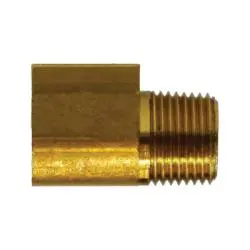 12114 - Brass 45° Elbow 1/2 In Inverted Flare X 1/4 In Male Nptf Connection 1