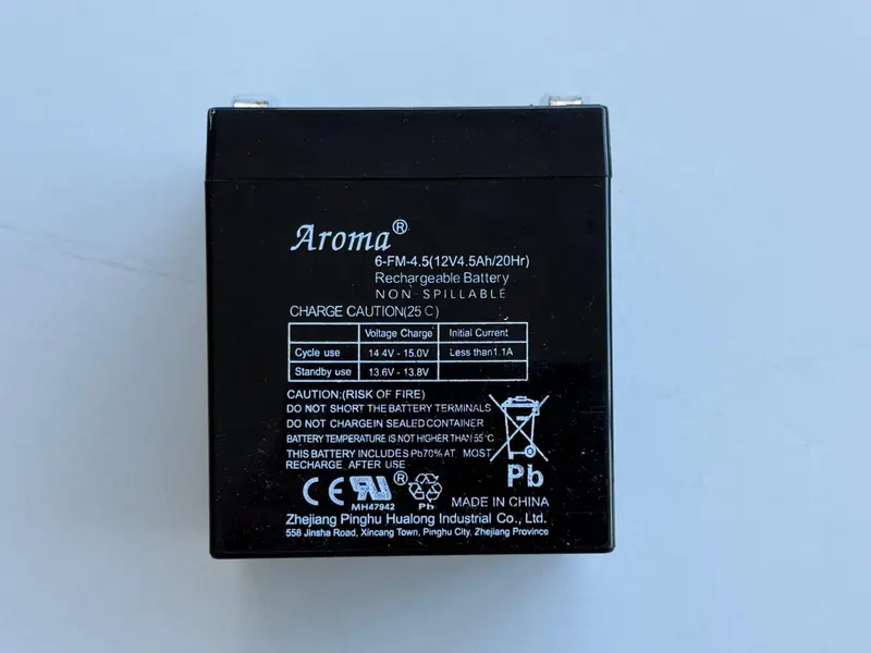 12V 4.5Ah 6-Fm-4.5 Replacement Battery For Kids Ride On 1