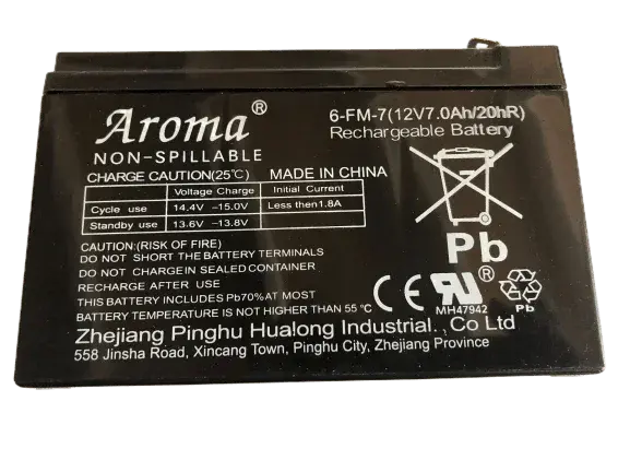 12V 7Ah 6-Fm-7 Sla Replacement Battery For Kids Ride On 1