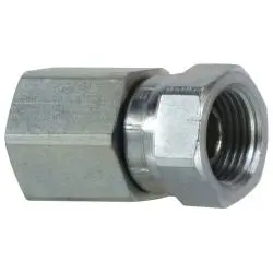 14051216 - 3/4-In Female Nptf To 1-In Female Npsm Steel Swivel Adapter 1