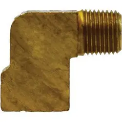 16128 - Brass Elbow Fitting, 1/8-In Threaded Sleeve X 1/8-In Mip, Max 500 Psi, -65°F To 250°F 1