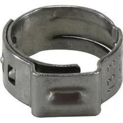 16700007 - 7/16 In Gapless Ear Clamp - Min Diameter 0.378 In, Band Width 5Mm 1