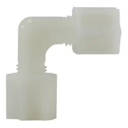 17126N - 90-Degree Nylon Union Elbow Fitting - 3/8 In Compression X 3/8 In Compression 1
