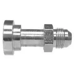 18002020 - 1-5/8-In Jic Male To 1-1/4-In Code 62 Flange Steel Split Flange Adapter 1