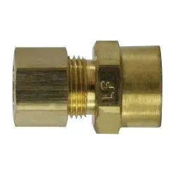 18171Lf - 3/8 In Compression To 1/2 In Sweat Lead-Free Brass Adapter 1