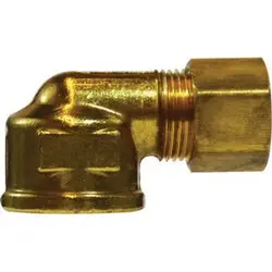 18286 - 3/4 In Female Compression X 3/4 In Fpt Brass Elbow Fitting 1