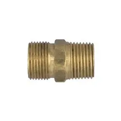 19176 - Brass Adapter Body - 1/8-In Compression X 1/8-In Male Nptf, Durable For -65°F To 250°F Applications 1