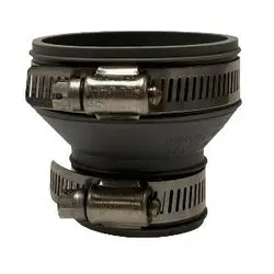 195521 - 2 In X 1-1/2 In Rubber Flexible Drain And Trap Coupling 1