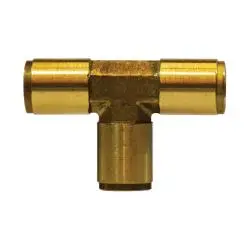 20025 - Brass Union Tee With Three 1/8-In Push-To-Connect Connections 1