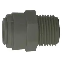 20063P - 1/2-In Push-In X 1/2-In Mip Polypropylene Adapter, 1/2-14 Thread, 170 Psi Rating 1
