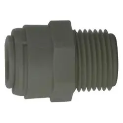 20531P - 5/16-In Push-On Hose Stem To 1/4-In Mip Polypropylene Adapter 1