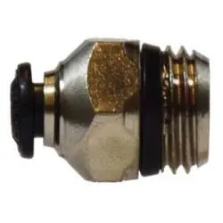 20706N - 14 Mm Push-To-Connect X 3/8 In Male Thread Nickel-Plated Brass Straight Adapter 1