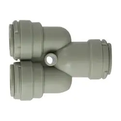 20776P - 5/16-In X 5/16-In X 5/16-In Plastic 2-Way Divider Fitting For Flow Splitting 1