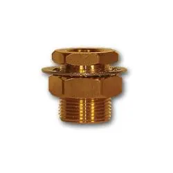 207Acbh-16Ln - 1 In Fpt Brass Locknut For Bulkhead Coupling 1