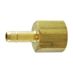 21049 - 1/4 In Barbed To 3/8 In Fip Brass Adapter For Plumbing Applications 1