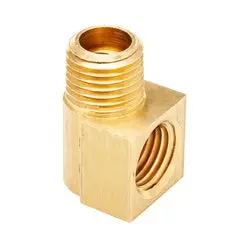 23401X6 - 3/8 In X 3/8 In C36000 Brass 90-Degree Street Elbow Fitting 1