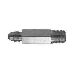 2404L44 - Steel Long Adapter 1/4-In Male Jic X 1/4-In Male Nptf, 4000 Psi, 375°F 1