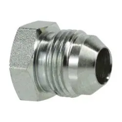 240816 - 1 In Male Jic Steel Straight Plug, 1-5/16-12 Thread, Max 3000 Psi, Up To 375°F 1
