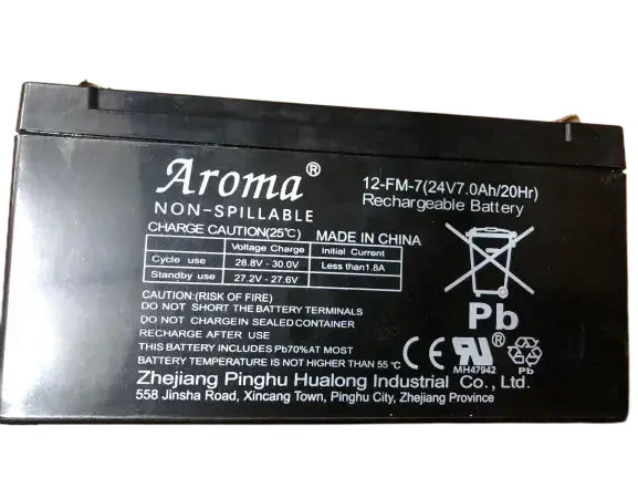 24V 7Ah 12-Fm-7 Replacement Battery For Kids Ride On 1