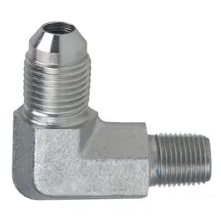 2501-L-16-12 - Steel 90-Degree Long Elbow With Male Jic And Male Nptf Connections 1
