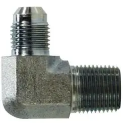 250154 - 90-Degree Elbow Fitting, 5/16 In Male Jic X 1/4 In Male Nptf, Steel 1