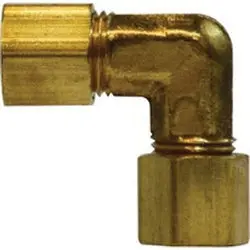 26127 - 1/2-In Compression Brass Captive Sleeve Union Elbow - 90-Degree Fitting 1