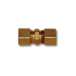 262X10 - Brass Union 5/8 In Compression X 5/8 In Compression, 150 Psi Rating, Hex Size 0.81 In 1