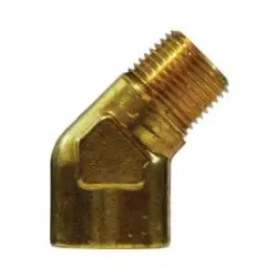 28239 - 1/4-In Female Nptf X 1/4-In Male Nptf Forged Brass 45-Degree Street Elbow Fitting 1