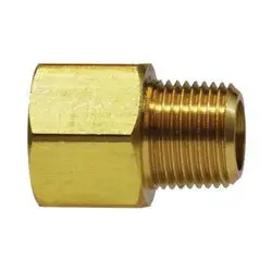 28241 - 1/8 In Female Nptf To #10-32 Male Unf Brass Extender Adapter 1