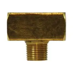 28281 - 1/8-In X 1/8-In X 1/8-In Brass Male Branch Tee With Female/Male Nptf Connections 1