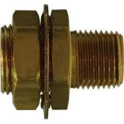 28319 - 3/8 In Fip To 1/2 In Mip Brass Adapter, Max 1200 Psi, -65 To 250°F 1