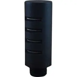 28365 - 3/8 In Mpt Nylon High Flow Muffler, Max Pressure 150 Psi, Temp Range 35 To 120°F 1