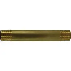 28485Lf - 1/4 In X 5-1/2 In Lead-Free Brass Long Nipple 1