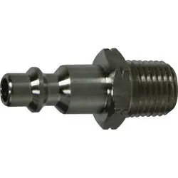 28546Ss - 1/4 In Male Npt 303 Stainless Steel Industrial Interchange Plug 1